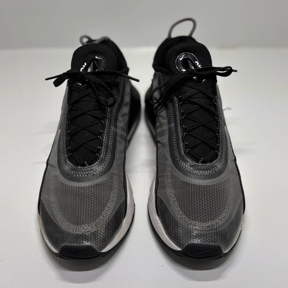 Nike Air Max 2090 Black Grey Men’s Size 11.5 CK2612-002 Running Sneakers Shoes - Picture 4 of 13